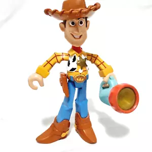 Toy Story Woody Flashlight 8" Action Figure Sheriff Cowboy Hat Disney 2012 Pixar - Picture 1 of 22
