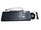 HP Black Wired   Keyboard KU-8041 + Mouse 505062-001 Set NWOB