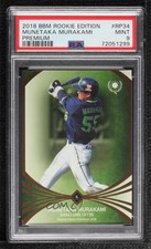 2018 BBM Rookie Edition Premium Munetaka Murakami #RP34 PSA 9 MINT