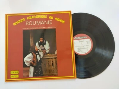 LP Vinyle 33T Musique folklorique du monde "Roumanie" Deben Bhattacharya TBE - Photo 1/2