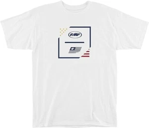 New FMF Racing National T-Shirt (White, Medium) 516501 - Picture 1 of 1