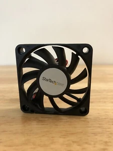 StarTech 60x10mm Ball Bearing Computer Case Fan with 3-pin Connector, NEW - Picture 1 of 6
