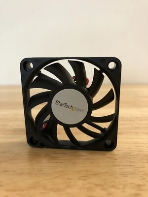StarTech 60x10mm Ball Bearing Computer Case Fan with 3-pin Connector, NEW - Image 1 of 4