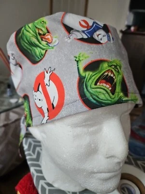 GHOSTBUSTERS HANDMADE SURGICAL SCRUB CAPS     - Image 1 of 3