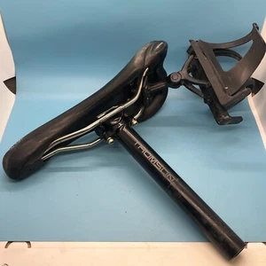Thomson Elite Black Adjustable Bicycle Bike Seat Post Serface Bike seat Saddle - Picture 1 of 10