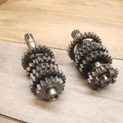 1990 Suzuki DR350 TRANSMISSION TRANNY GEARS - Image 1 of 4