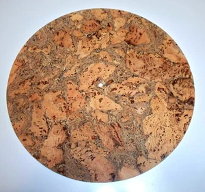 Cork Turntable mat for vinyl LP record players (3mm) platter mat - Picture 1 of 5