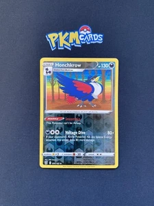 Juego de cartas coleccionables Pokémon Honchkrow estilos de batalla 94/163 holograma inverso casi nuevo. - Imagen 1 de 3
