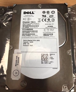 DELL 146GB 3.5" SAS 15K HDD - 0TN937 - 9Z2066-054 - ST3146855SS ( NO CADDY) - Picture 1 of 4