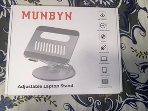 360 Degree Rotation Versatile Aluminum Tablet Stand -Adjustable Angle 11-15.6” - Picture 1 of 2