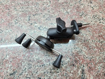 RAM X-Grip Motorcycle Phone Holder w/ Ball Arm Mount Universal Used Logo Missing - Image 1 of 4