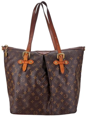 Auténtico Bolso de Hombro LOUIS VUITTON LV Monograma Cuero Palermo Francia Foto 1 de 4