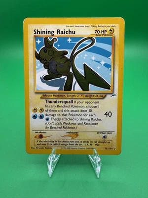 Shining Raichu 111/105 Neo Destiny Holo - Image 1 of 4