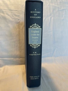 ENGLAND UNDER THE STUARTS Trevelyan Folio Society w/Slipcase 1996 New Mint - Imagen 1 de 11