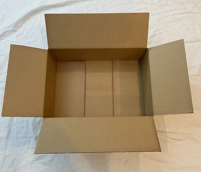 25pk - 12x9x6 Packing Moving Shipping Brown Boxes NO LABELS - GENTLY USED, NICE - Image 1 of 4