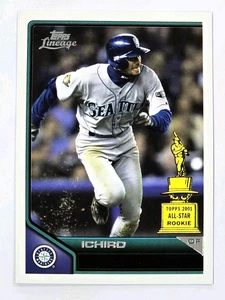 2011 Topps Lineage Ichiro 2001 All-Star Rookie Seattle Mariners #196 - Picture 1 of 2