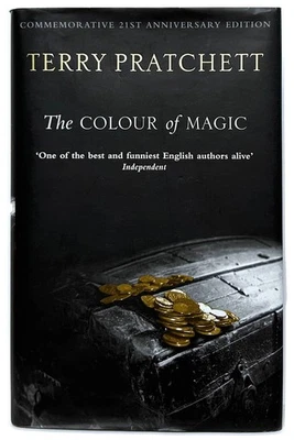 THE COLOUR OF MAGIC: 21st ANNIVERSARY ED by Terry Pratchett Hardcover Discworld Foto 1 de 4