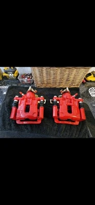 Honda Civic Type R Fn2 Rear Calipers & Carriers Fully Refurbished Powder Coated - Image 1 of 4