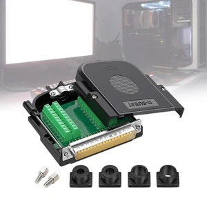 Low Profile DB37 RS232 To 37 Pin Adapter Connector Includes Dustproof Tail Tubes - Afbeelding 1 van 26