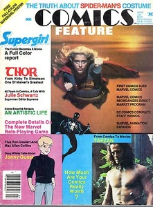 Comics n° lug/ago84(rivista  sui super eroi THOR ecc.) con poster Super Girl - Imagen 1 de 1