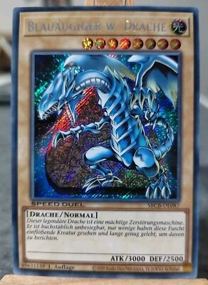 BLAUÄUGIGER W. DRACHE - SBCB-DE087 Secret Rare / 1. Auflage Near Mint  - Bild 1 von 2