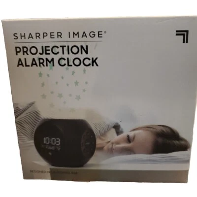 Sharper Image Star Projection, Digital Clock, Nature Sounds, Alarm Clock - Image 1 of 2