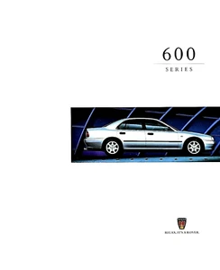 GROSSER 1997 ROVER 600 SERIE VERKAUFSPROSPEKT ~ 46 SEITEN ~ 12,5" X 10,5" - Bild 1 von 12