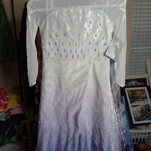 Disney Parks Frozen Königin Elsa Geist Kostüm Gr. 5/6, Neu mit Etikett. Nagelneu Rentner  - Bild 1 von 8