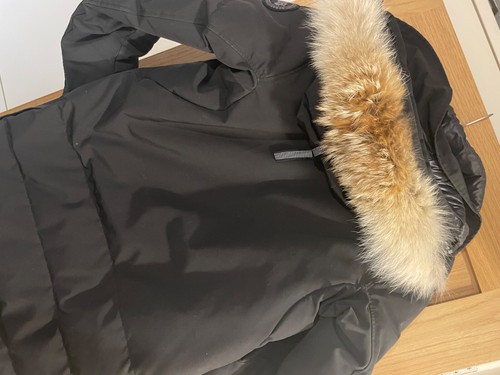 CANADA GOOSE canada oca cappotto donna nero etichetta