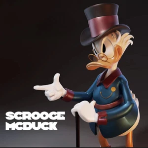 Raro Morstorm Scrooge McDuck Clásico Retro Colección 28CM Adorno Coleccionable - Imagen 1 de 11