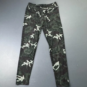 No Boundaries Leggings Girls Large 11-13 Camo Green Stretch Activewear Athletic - Picture 1 of 10