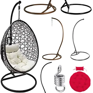 EGG HANGING SWING CHAIR PARTS ACCESSORIES CUSHION BASE FRAME RATTAN FIXING STAND - Picture 1 of 20