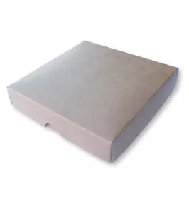 5 SCATOLE REGALO KRAFT BROWN 5 x 5 x 1 POLLICE, BIGLIETTI DI AUGURI, LIBRI, GIOIELLI, DISPLAY - Foto 1 di 3