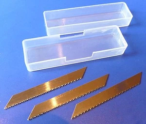3-STÜCK Modellbau SÄGEBLÄTTER für SKALPELL-Messer-Halter MS03 - Bild 1 von 2