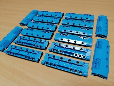 LEGO Technic Paneele Panels Verkleidungen azur blau/ Technik Konvolut - Bild 1 von 4