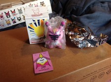 KIDROBOT 3" Pink DUNNY artist JK5 Series 5 NEW WITH BOX