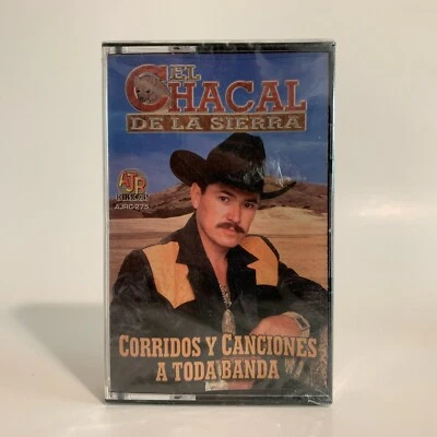 El Chacal de la Sierra Cassette Corridos y Canciones a Toda Banda Rare New - Image 1 of 3