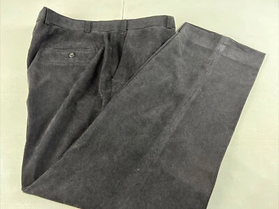 Fall/Winter Linea Naturale Men's Black Corduroy Chino Pants 38X31 $98 - Image 1 of 4
