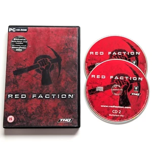 Red Faction - 2001 - 2-Disc - PC CD-ROM - Picture 1 of 3