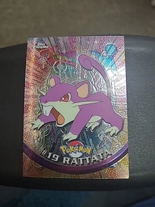 Tarjeta cromada Rattata 2000 Topps Chrome Pokemon Rattata #19! Tarjeta cromada Pokémon - Imagen 1 de 2