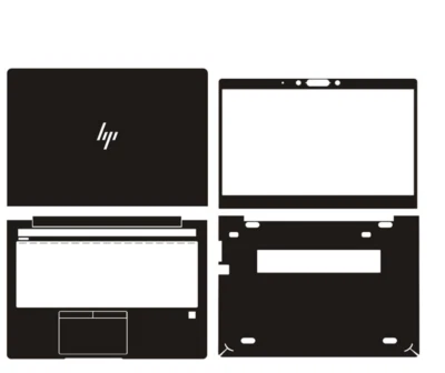KH Special Laptop Leather Cover Skin Stickers Fit HP ELITEBOOK 745 G6 - Image 1 of 4