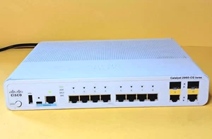 🔥 CISCO CATALYST 2960-CG SERIES COMPACT FANLESS LAYER 2 MANAGED SWITCH 8-PORT - Picture 1 of 8