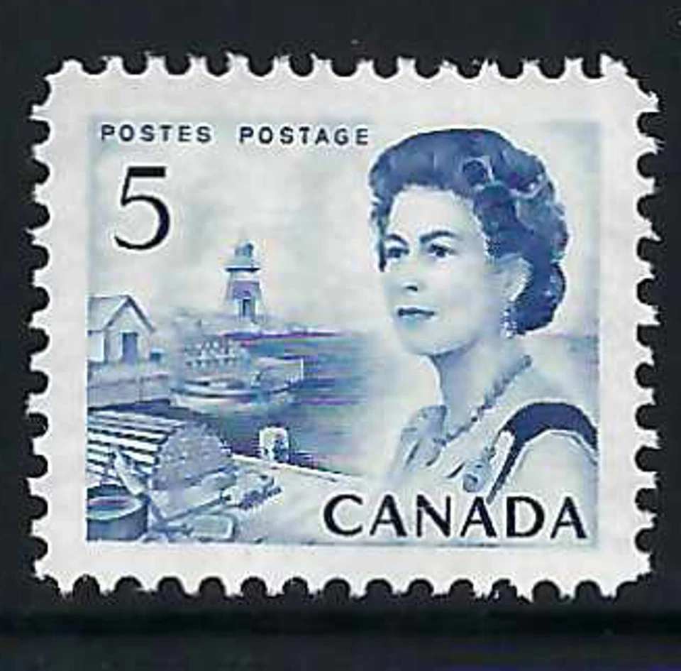 CANADÁ - SCOTT 458iv - VFNH - DEFINITIVOS DEL CENTENARIO - REINA ISABEL II - 1972 Foto 1 de 1