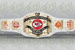 Kansas City Chiefs Super Bowl LVIII Champions NFL Championship Belt 4mm Brass