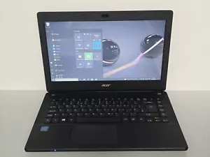 Acer Aspire ES-1 431, 14" Laptop, N3050 1.60Ghz, 4GB Ram, 120GB SSD, Windows 10 - Picture 1 of 8