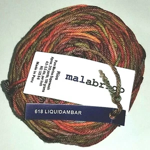 Malabrigo Rios 618 LIQUIDAMBAR Pure Merino Superwash Yarn 210 Yards - Picture 1 of 9
