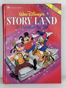 Walt Disneys Story Land Hardcover Storybook 55 Favorite A Golden Book 1991 - Bild 1 von 14