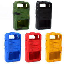 Pack x5 Baofeng UV-5R Custom Neoprene Rubber Protection Cover UK Seller 5 Colors