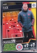 TOPPS MATCH ATTAX 101 2020/21 2021 HANSI FLICK BASE CARD BAYERN MUNICH FC #117