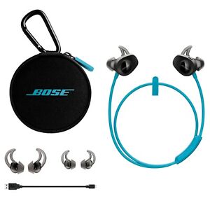 Bose SoundSport Wireless Bluetooth Headphones Earbuds Best Price - Blue